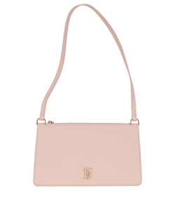 TB Shoulder Bag, Leather, Pink, MII, DB/T, 4*